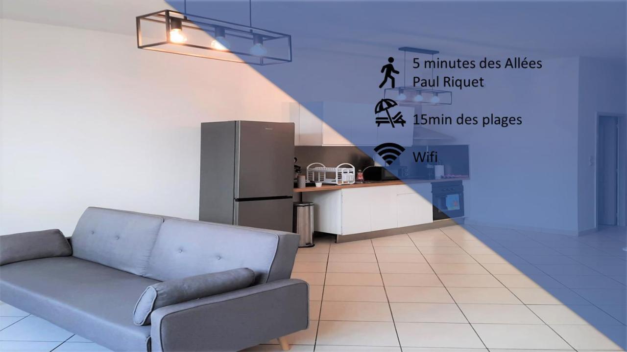 Le Albert 1Er Beziers Appartements Tout Equipes Екстериор снимка